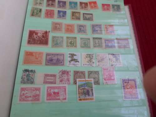 LARGE ALBUM VARIOUS WORLD STAMPS ONLY SOME PAGES SCANNED SEE PICS