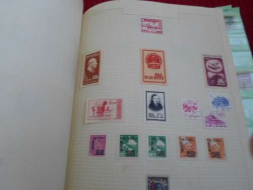 LARGE ALBUM VARIOUS WORLD STAMPS ONLY SOME PAGES SCANNED SEE PICS