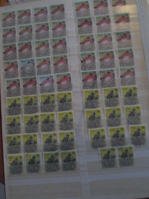 LARGE ALBUM 30 FULL PAGES RSA MINT AND USED STAMPS ONLY SOME PAGES SCANNED SEE PICS