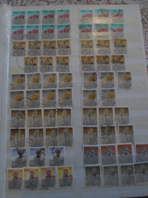 LARGE ALBUM 30 FULL PAGES RSA MINT AND USED STAMPS ONLY SOME PAGES SCANNED SEE PICS