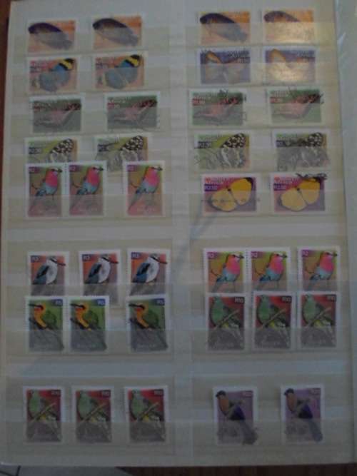 LARGE ALBUM 30 FULL PAGES RSA MINT AND USED STAMPS ONLY SOME PAGES SCANNED SEE PICS
