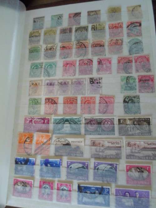 EXTRA LARGE ALBUM UNION AND RSA MINT STAMPS ONLY SOME PAGES SCANNED SEE PICS