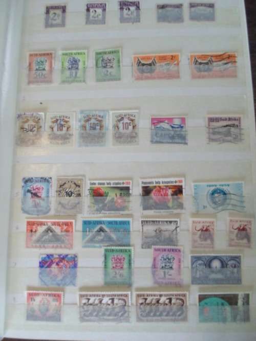 EXTRA LARGE ALBUM UNION AND RSA MINT STAMPS ONLY SOME PAGES SCANNED SEE PICS