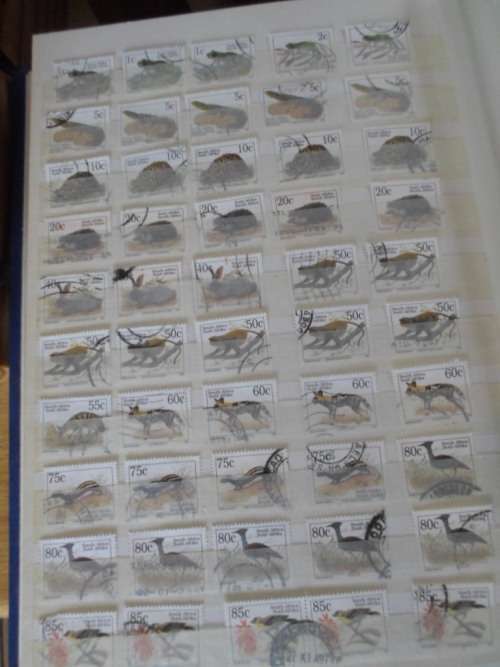 EXTRA LARGE ALBUM UNION AND RSA MINT STAMPS ONLY SOME PAGES SCANNED SEE PICS