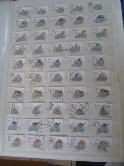 EXTRA LARGE ALBUM UNION AND RSA MINT STAMPS ONLY SOME PAGES SCANNED SEE PICS