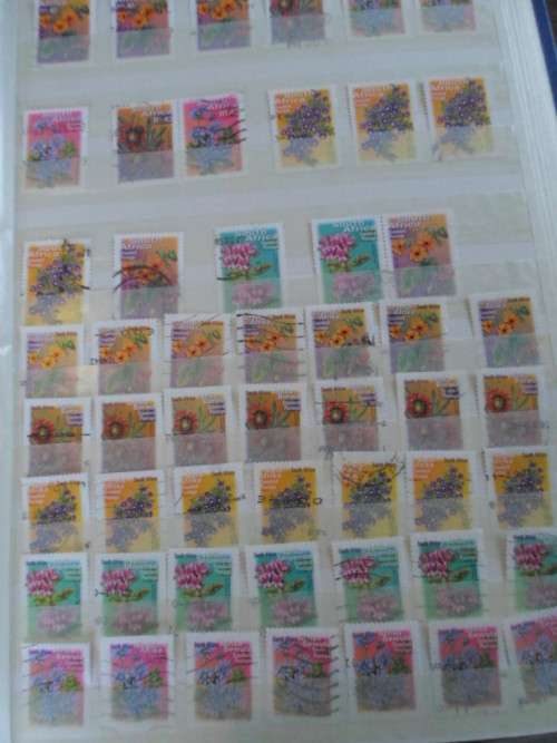 EXTRA LARGE ALBUM UNION AND RSA MINT STAMPS ONLY SOME PAGES SCANNED SEE PICS