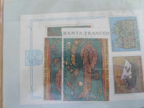 EUROPE VATICAN CITY MINT STAMP SETS BARGAIN FOR THE LOT SEE PICS