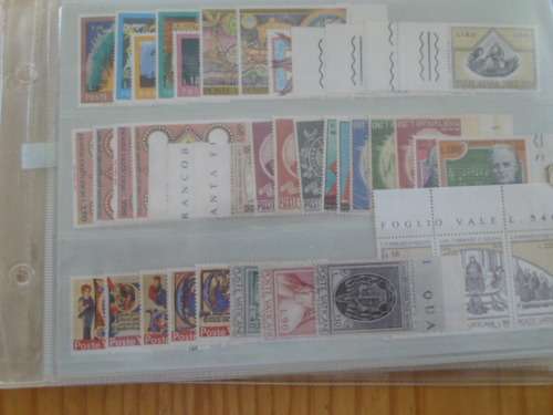 EUROPE VATICAN CITY MINT STAMP SETS BARGAIN FOR THE LOT SEE PICS