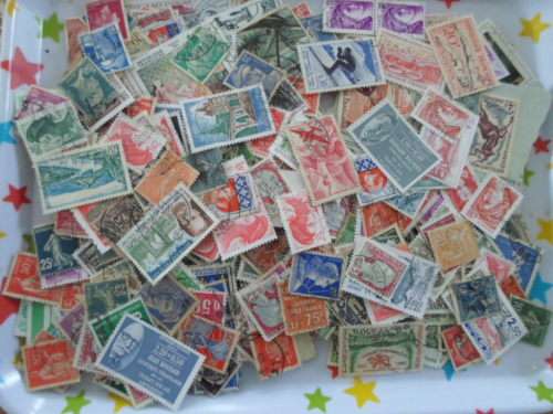 400 X FRANCE USED AND MINT STAMPS SEE PICS!!!!