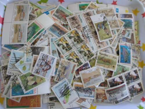 300 x NAMIBIA MINT AND USED STAMPS SEE PICS