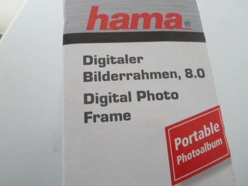 DIGITAL PHOTO FRAME HAMA 8.0 AS NEW SEE PICS