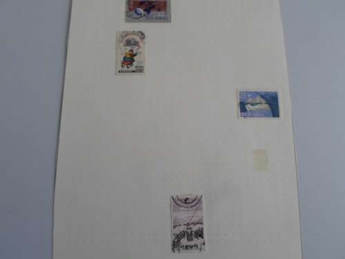 ROMANIA 13 X PAGES USED STAMPS SEE PICS!!!!