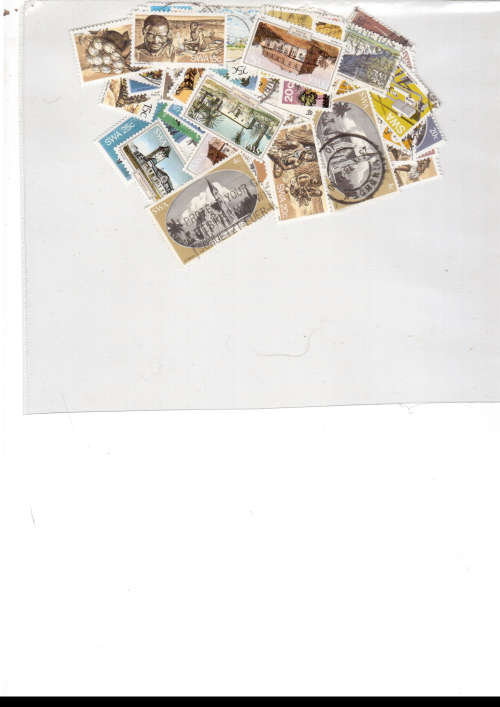 150 X SOUTH WEST AFRICA OFF PAPER STAMPS SEE PICS