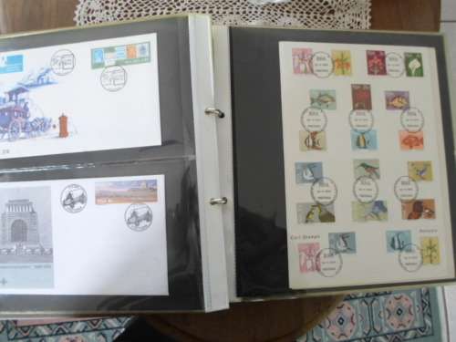 LARGE FILE 90 X REPUBLIC OF SOUTH AFRICA FDC`S NOT ALL PAGES SCANNED SEE PICS