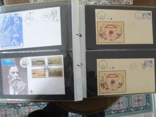 LARGE FILE 90 X REPUBLIC OF SOUTH AFRICA FDC`S NOT ALL PAGES SCANNED SEE PICS