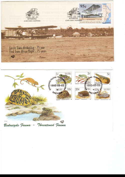 35 X RSA  FIRST DAY COVERS SOME HIGH VALUES HERE MINT CONDITION SEE PICS