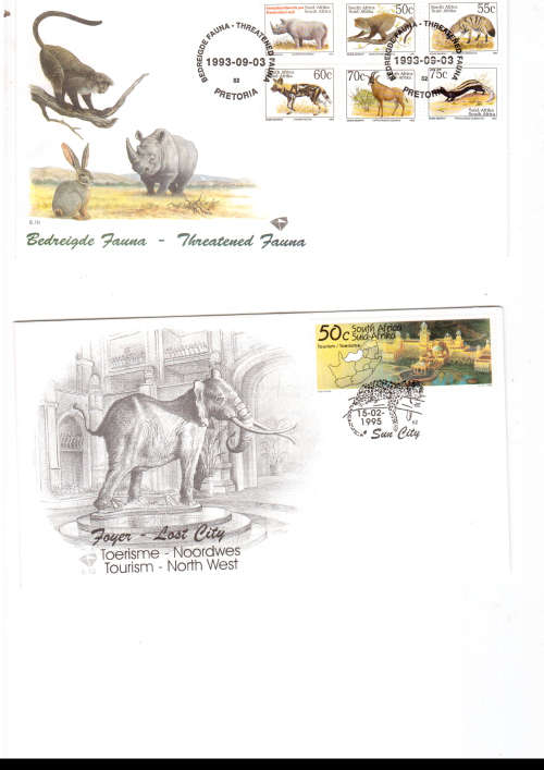 35 X RSA  FIRST DAY COVERS SOME HIGH VALUES HERE MINT CONDITION SEE PICS