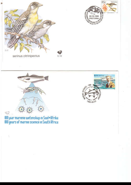 35 X RSA  FIRST DAY COVERS SOME HIGH VALUES HERE MINT CONDITION SEE PICS