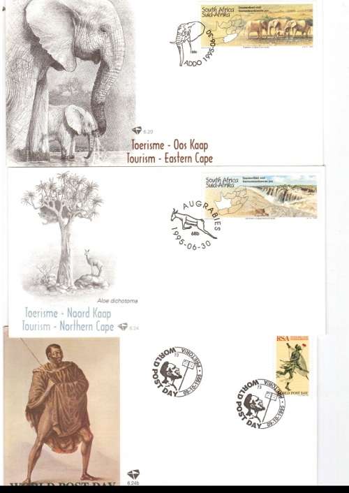 21 X RSA FDC`S HIGH VALUE MINT CONDITION SEE PICS