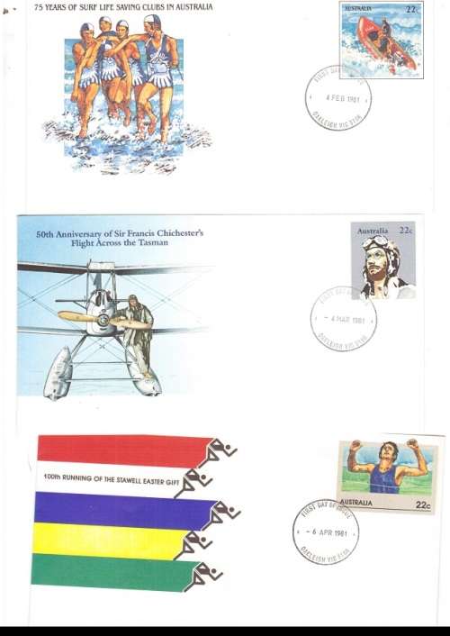12 X AUSTRALIA  FIRST DAY COVERS MINT CONDITION SEE PICS