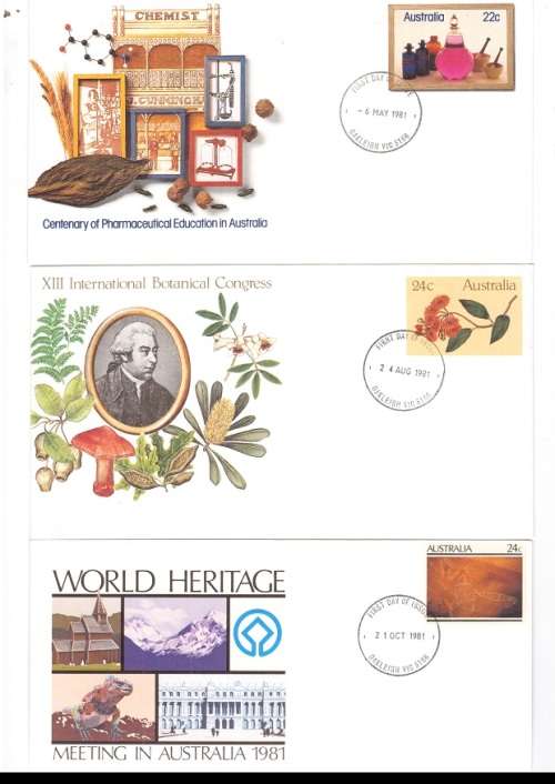 12 X AUSTRALIA  FIRST DAY COVERS MINT CONDITION SEE PICS