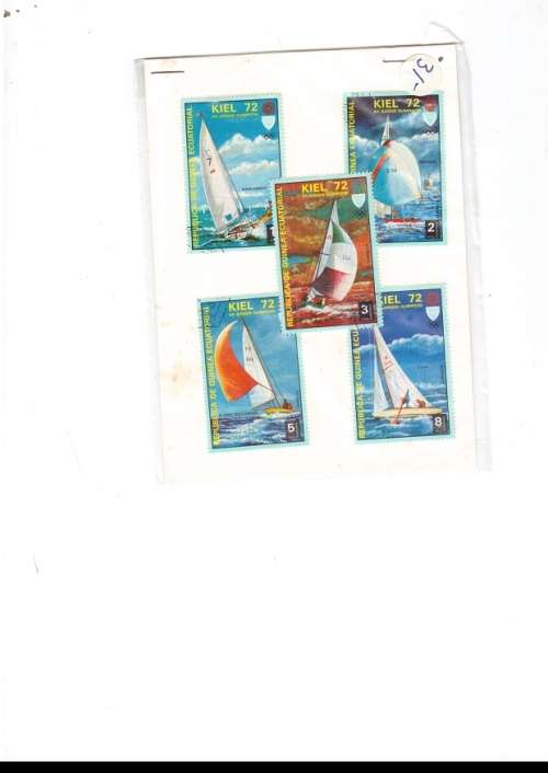 4 X SETS OF MINT AND CANCELLED STAMPS SEE PICS