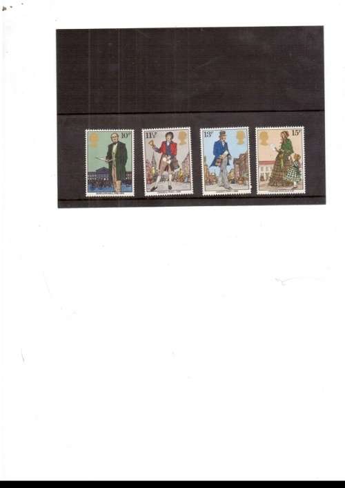 GREAT BRITAIN MINT SET OF 4 STAMPS SEE PICS