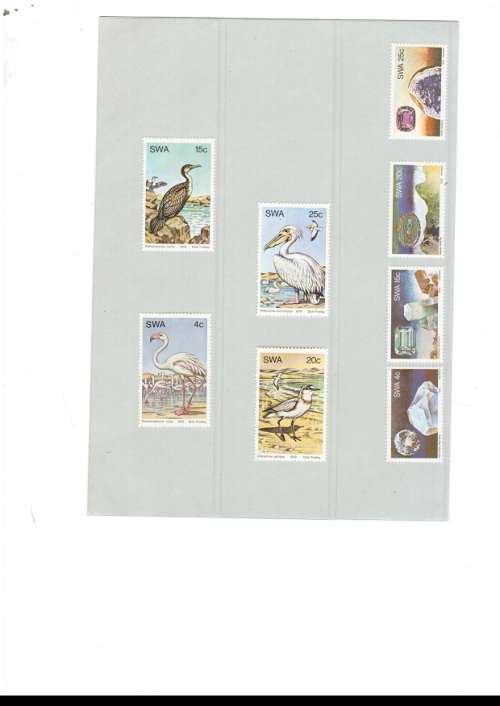 SWA 1979 SPECIAL ISSUE MINT AND RSA 1975 COMMEMORATIVE ISSUE MINT SEE PICS