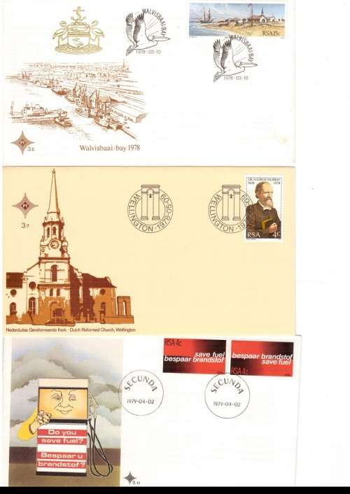 30 X RSA FDC`S 1977 TO 1988 SEE PICS