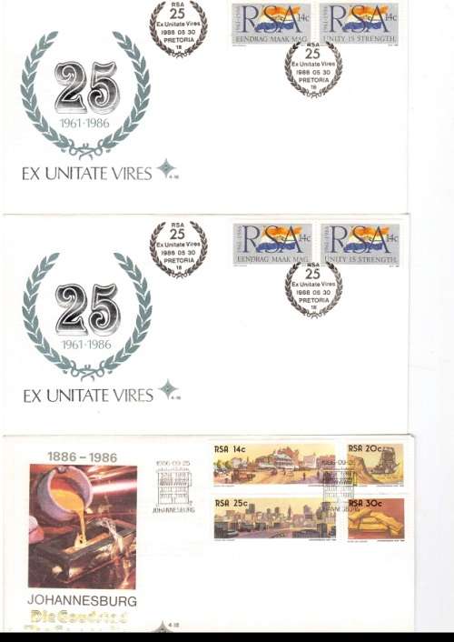 30 X RSA FDC`S 1977 TO 1988 SEE PICS