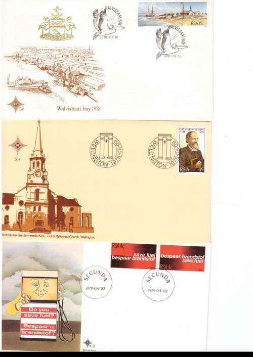 22 X RSA FDC`S 1977 TO 1988 SEE PICS