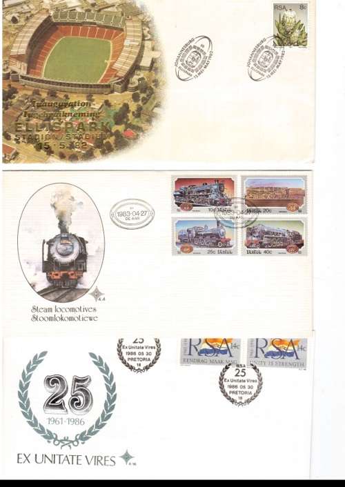 22 X RSA FDC`S 1977 TO 1988 SEE PICS