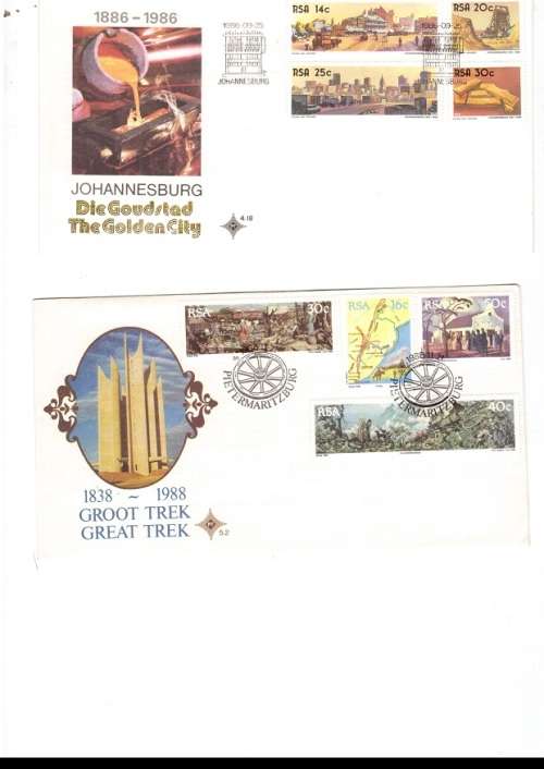 22 X RSA FDC`S 1977 TO 1988 SEE PICS
