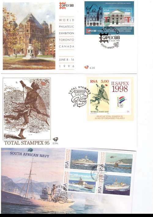 14 X RSA HIGH VALUE FDC`S SEE PICS