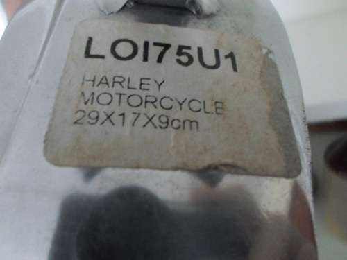 HARLEY DAVIDSON PEWTER MOTOR CYCLE 29 X 17 X 9 CM COLLECTORS ITEM SEE PICS