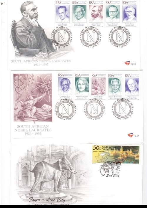 37 X REPUBLIC OF SOUTH AFRICA FIRST DAY COVERS VERY NEAT LOT HIGH VALUE SEE PICS