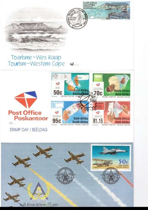 37 X REPUBLIC OF SOUTH AFRICA FIRST DAY COVERS VERY NEAT LOT HIGH VALUE SEE PICS