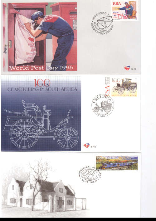 37 X REPUBLIC OF SOUTH AFRICA FIRST DAY COVERS VERY NEAT LOT HIGH VALUE SEE PICS