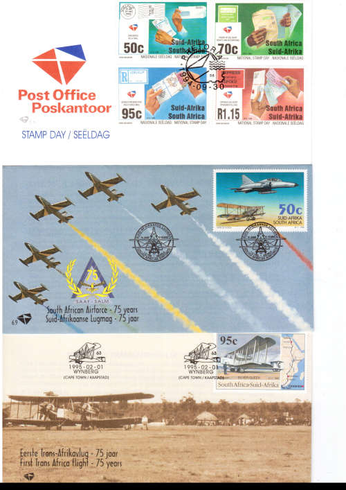 13 X RSA FIRST DAY COVERS NEAT LOT HIGH VALUE