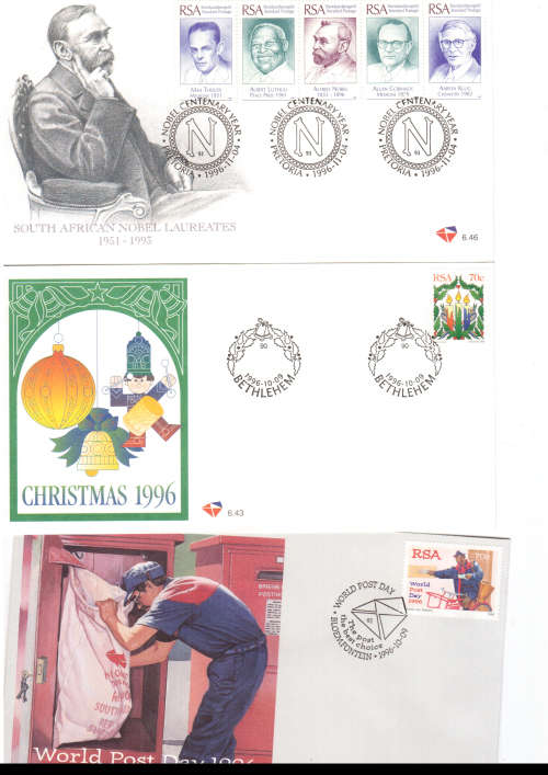 13 X RSA FIRST DAY COVERS NEAT LOT HIGH VALUE