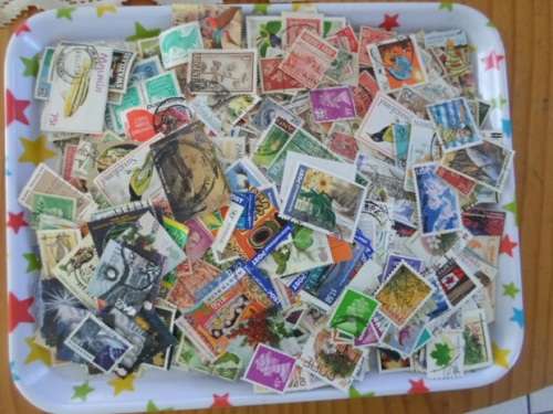 1000 X WORLD STAMPS OFF PAPER BARGAIN LOT SEE PICS