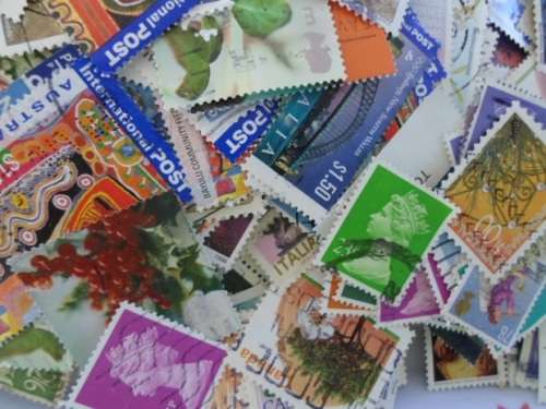 1000 X WORLD STAMPS OFF PAPER BARGAIN LOT SEE PICS