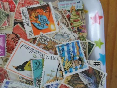 1000 X WORLD STAMPS OFF PAPER BARGAIN LOT SEE PICS