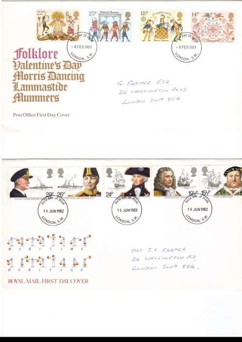 20 X GREAT BRITAIN FIRST DAY COVERS BARGAIN SEE PICS