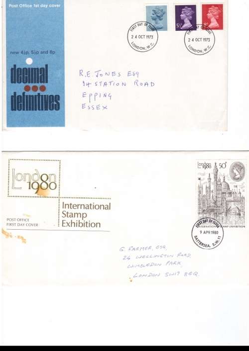 20 X GREAT BRITAIN FIRST DAY COVERS BARGAIN SEE PICS