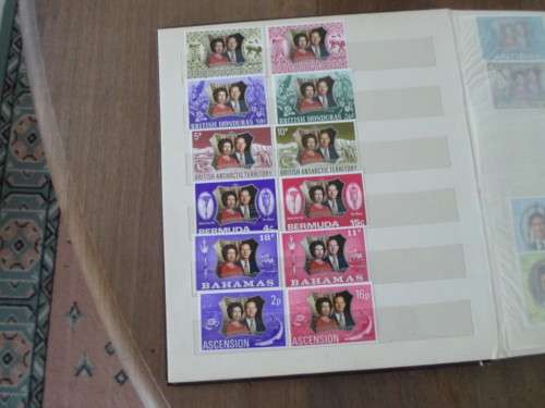 ALBUM VERY NEAT 133 X GREAT BRITAIN ROYALTY MINT STAMPS EXCELLENT COLLECTION BARGAIN SEE PICS