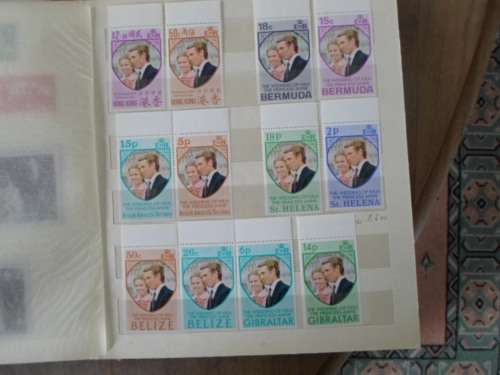 ALBUM VERY NEAT 133 X GREAT BRITAIN ROYALTY MINT STAMPS EXCELLENT COLLECTION BARGAIN SEE PICS