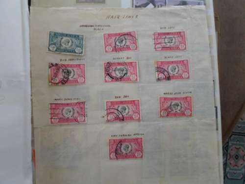 RSA ALBUM INTERESTING COLLECTION POSTMARKS LABELS MINOR VARIETIES GOOD VALUE LOTS OF STAMPS SEE PIC
