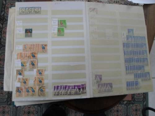 RSA ALBUM INTERESTING COLLECTION POSTMARKS LABELS MINOR VARIETIES GOOD VALUE LOTS OF STAMPS SEE PIC