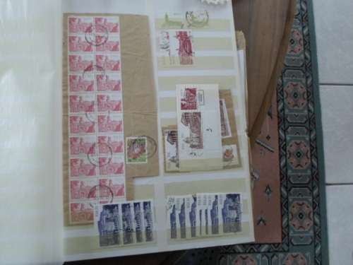 RSA ALBUM INTERESTING COLLECTION POSTMARKS LABELS MINOR VARIETIES GOOD VALUE LOTS OF STAMPS SEE PIC